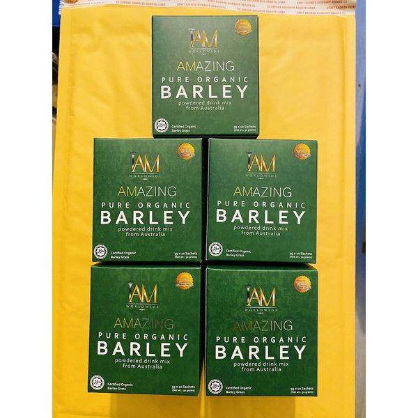 Amazing Pure Organic Barley 5 bxs  $110