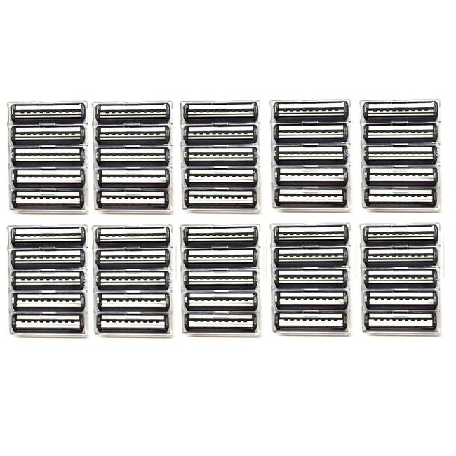 Atra Plus Generic Blades Bulk Packaging - 100 Cartridges Fits Gillette Razor (legendary-yes)