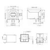 USB Female Type-B Port 4-Pin Right Angle PCB DIP Jack Socket 10 Pack by MXRS