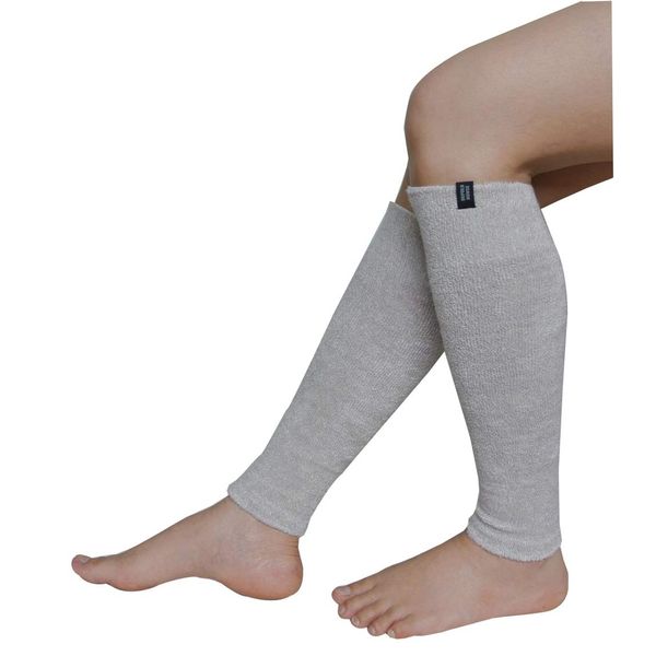 Meet SI5100 Summer Cold Leg Warmer, Silk Cotton, Greige