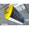 Hanglight Plus Lightbox solution economical quick-install retail display (Hardware + Printed Insert (Made to order))