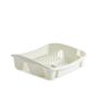 Whitefurze Dish Drainer, Plastic, Cream, Small