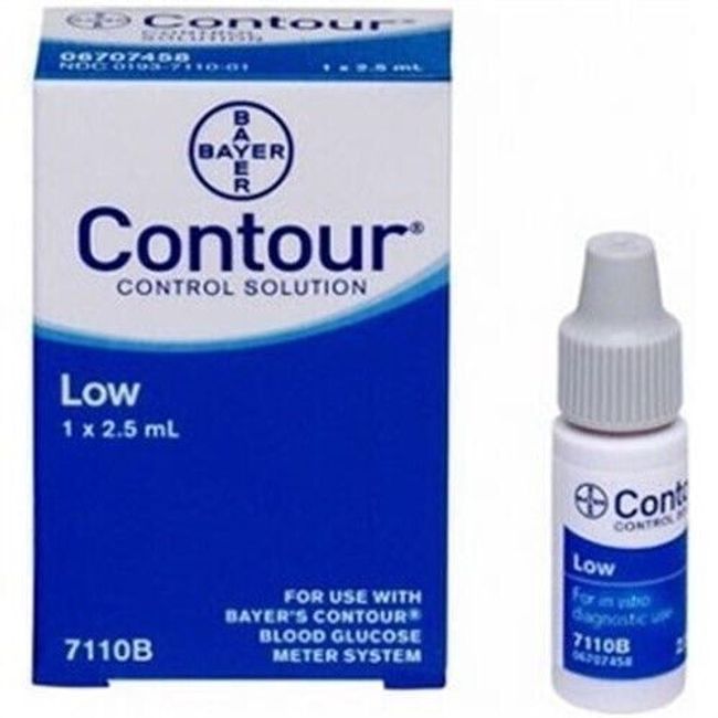 Bayer Contour® Low Level Control Solution 2-1/2mL