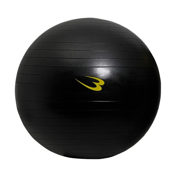 BODYMAKER Balance Ball, Black, Shaping, Diet, Gym Ball, Core Training, Inner Muscle, Fitness Ball, Pilates, Abs, Posture, Core Exercise, Pelvic Correction, Abdominal Muscle