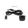 Create idea 2Pcs USB Charging Cable Replacement Compatible with Xbox 360/360 Slim Controller Charger Cable Accessories Black