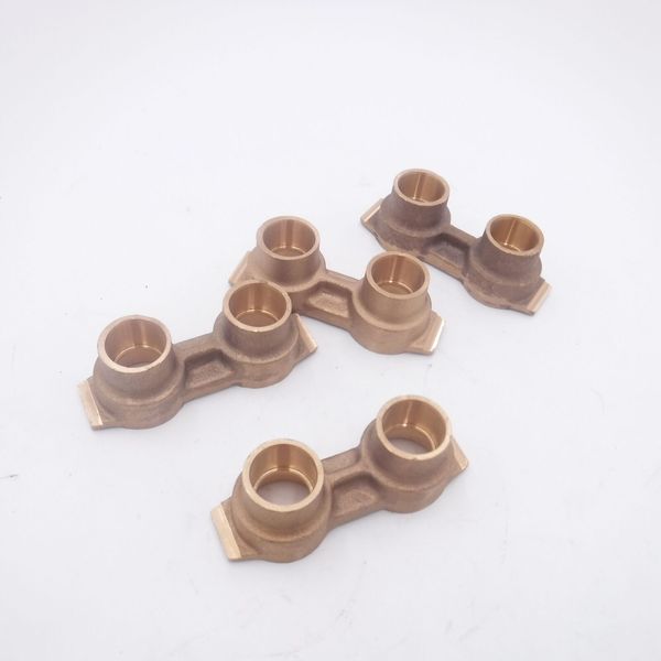 4 Pack 3/4" Sweat Yoke Brass Valve Water Softener Connection Valves