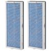 2 Pack H13 HEPA Air Purifier Filter Replacement For Membrane Solutions MS18 MS19
