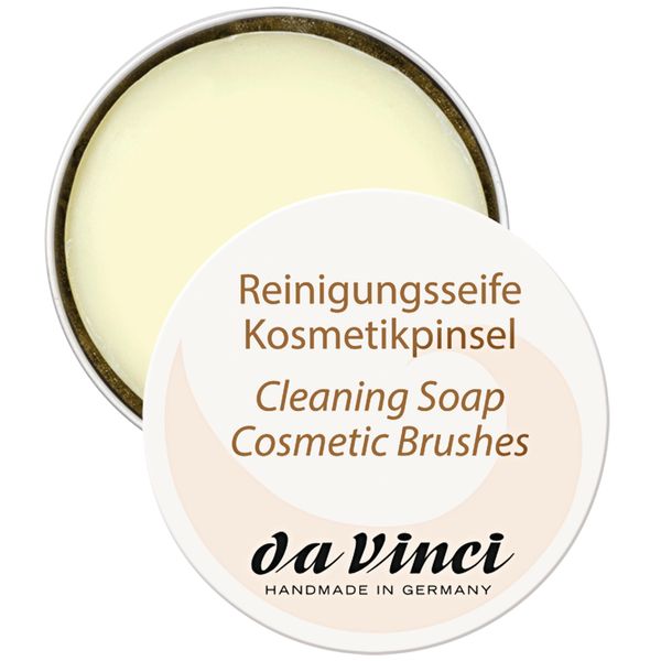 Da Vinci REINIGUNGSSEIFE FÜR KOSMETIKPINSEL & BEAUTYBLENDER , 85g , vegan , 1 Stück