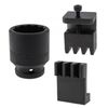ePathChina 3Pcs Flywheel Locking Tool with 36mm 3/4Inches Socket for 6.6L Duramax Engine