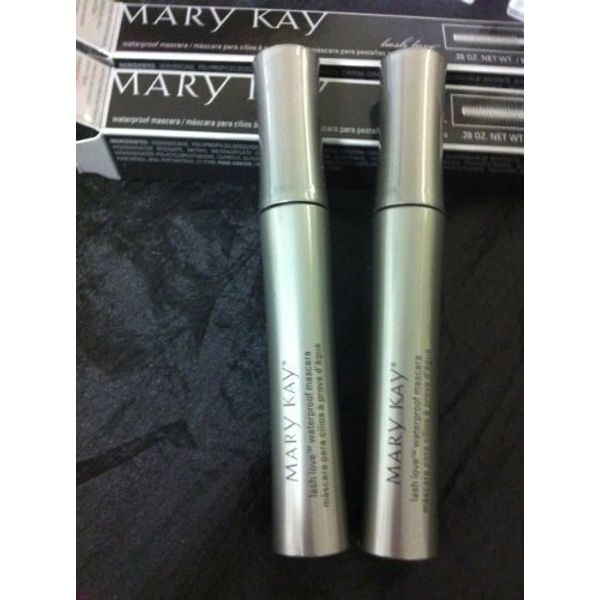 Mary Kay New X2 Lash Love Waterproof Mascara Black Full Size Boxed Retail $ 30 by MARY KAY LASH LOVE WATERPROOF