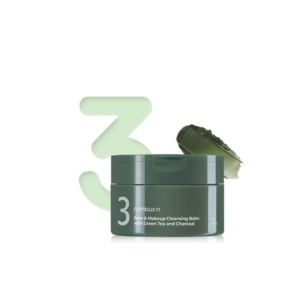 No.3 Pore & Makeup Cleansing Balm With Green Tea And Charcoal -makyaj Temizleme Balmı