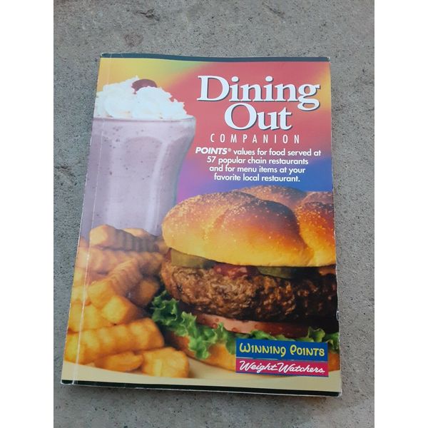 Weight Watchers Winning Points 2000 Dining Out Companion WW Book