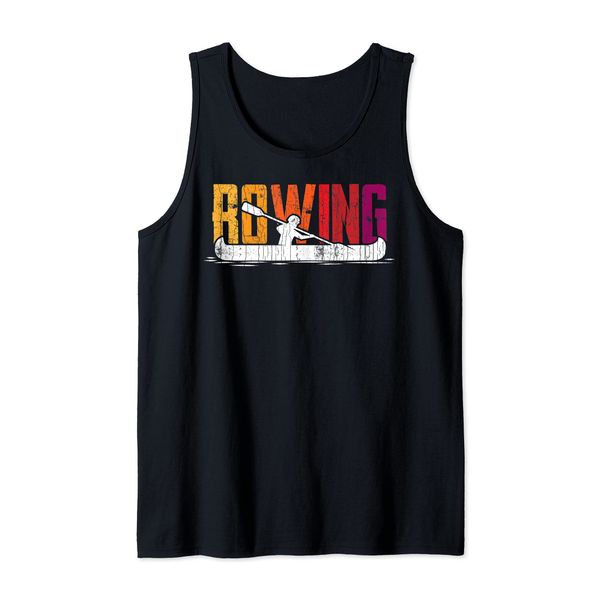 Rowing Funny Rower Graphic Tank Top