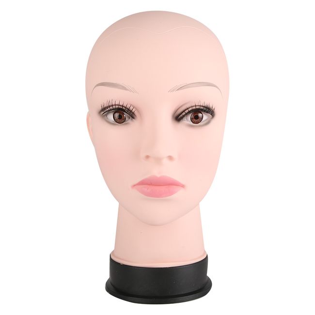 Soft makeup practice head training head for beauty training makeup