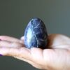 Satin Crystals Iolite Egg Sunstone Crystal (2.0-2.25 inch)