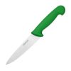 Hygiplas C864 Cooks Knife, 6.5", Green