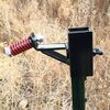 Highwild T-Post Target Hanger, Target Mount Bracket - for AR500 Steel Targets - 2 Pack