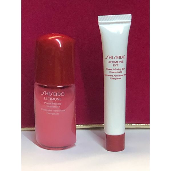 SHISEIDO ULTIMUNE EYE POWER INFUSING EYE CONCENTRATE SET - 0.18 OZ+0.33 OZ