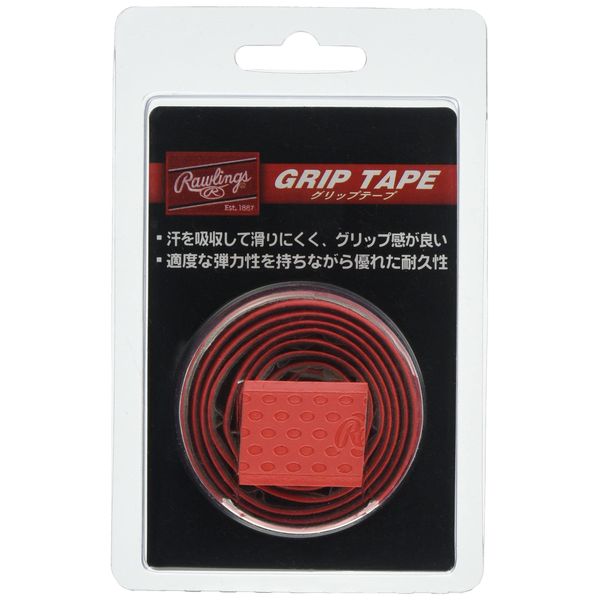 Rawlings Baseball Grip Tape EACB11S01 Red Size 1020X25X1.8mm