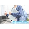 A4 Plastic Wallet Paperwork Document Organiser Envelope Folder Button Closure Foolscap Folder Waterproof Storage Bag for Office, Student, Documents Papers & Notes (10Pcs, White)