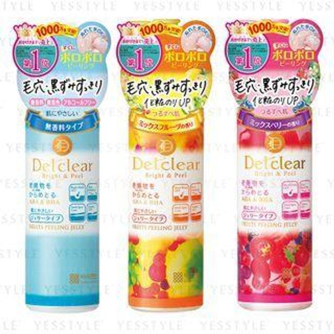 Meishoku Brilliant Colors - Detclear Fruits Peeling Jelly 180ml - 3 Types