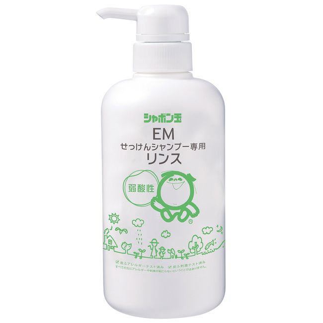 Shabondama EM Soap Rinse 17.6 fl oz (520 ml)