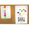 ChromaLabel 1 x 1.50 Inch Permanent Color Code Rectangle Labels, 250 Labels per Dispenser Box, Fluorescent Yellow