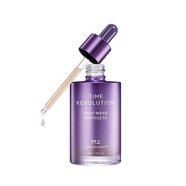 Missha Time Revolution Night Repair Ampoule 5X MISSHA Time Revolution Night Repair Ampoule 5X 50ml [Parallel Import]