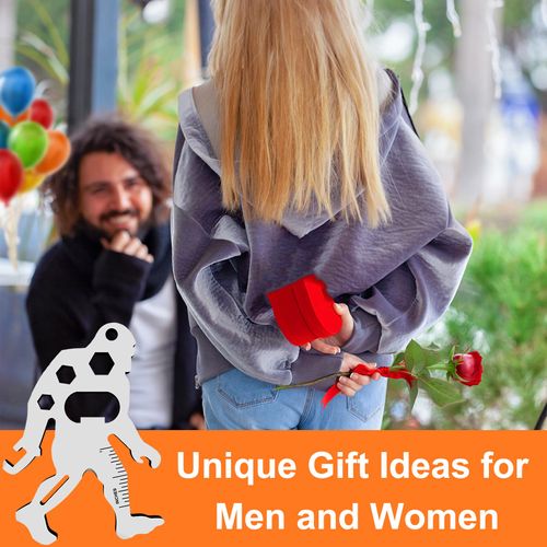 Unique Multitools Gadgets Gifts Idea - Fun Gifts Ape-shaped 11 in 1 Small EDC Hand Tools for Mens Dad, Birthday, Fathers Day, Valentines, Christmas Stocking Stuffers, Cool DIY Camping Accessories
