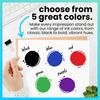 ExcelMark Premium Self-Inking Stamp Refill Ink - 1 oz. (Blue)