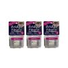 FD Bridge Soft Fiber Eyelid Drop Prevention Tape, Hard Type, Transparent 0.04 inches (1.4 mm) Wide, 120 Sticks, Set of 3