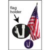 Car Window Flag Holder