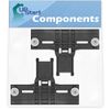 2-Pack W10350375 Dishwasher Top Rack Adjuster Replacement for Whirlpool WDTA50SAHW0 Dishwasher - Compatible with W10350375 Upper Top Rack Adjuster - UpStart Components Brand