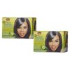 2 CT Olive Miracle African Pride Deep Conditioning No Lye Regular Relaxer System