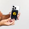 Caution One Wheel Warning Electric Skateboard Float Owner PopSockets PopWallet for MagSafe