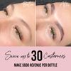 One V Salon Hybrid Liquid for Professional Eyebrow (Light Brown)