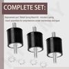 4 Pack 10666A Replacement Spring Mount Kit Compatible with Clarke 10666A 18 Floor Sander - Durable, Smooth Operation and Reduced Vibration
