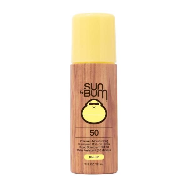 Sunbum Original SPF 50 Sunscreen Roll-on Lotion Broad Spectrum Moisturizing UVA/UVB with Vitamin E