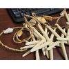 HANDMADE WHITE STARFISH SEASHELL GARLAND HANGER