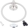 Harbor Mist Towel Ring, Satin Nickel by Stone Harbor Hardware