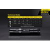 Nitecore MH10 v2 1200 Lumen USB-C Rechargeable Flashlight, 2x Battery, Holster