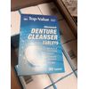 Top-Value Effervescent Denture Cleanser Tablets - 90 Tablet