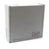 G&H Brassware Single Antique Bronze Surface Mounted Patress Box