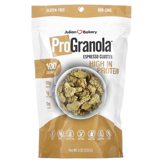 ProGranola, Espresso Cluster, 9 oz (255 g)