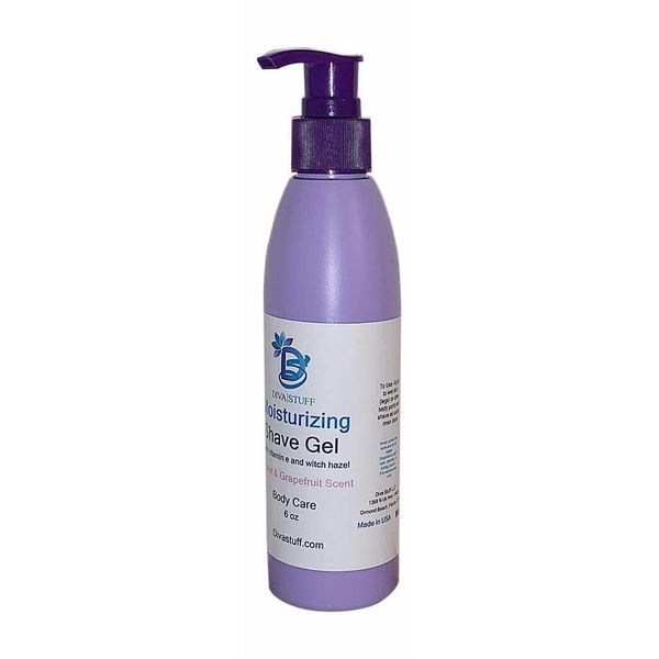 Moisturizing Shave Gel With Vitamin E and Witch Hazel, Coconut and Grapefruit Sc