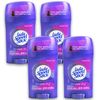 Lady Speed Stick Invisible Dry Antiperspirant & Deodorant, Shower Fresh, 1.4 Ounce (Pack of 4)