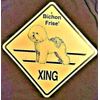 Bichon Frise Dog Xing Sign
