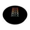 Retro Custom First Name Nyx PopSockets Swappable PopGrip