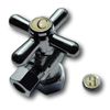 XFITTING 3/8" OD Compression x 5/8" OD Compression Angle Valve (Polished Chrome) 2-4-2=1