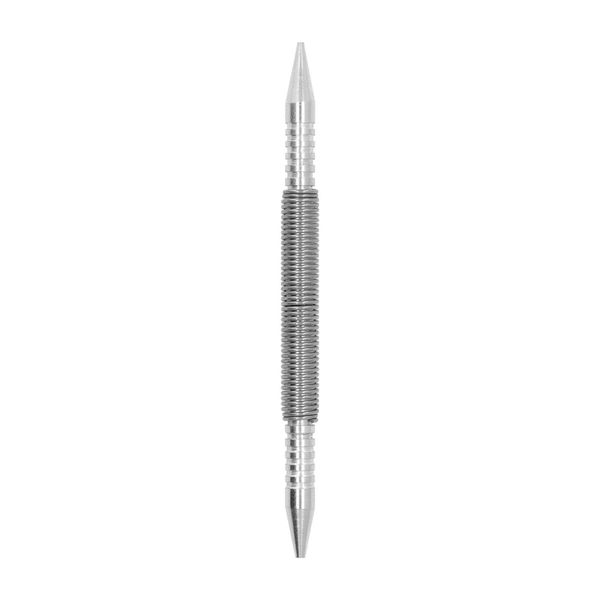 Automatic Center Punch, Small Exquisite Super Strong Metal Center Spring Nail Punch Tool, Double Head Nail Setter, Marker Scriber Spring Loaded Center Hole Punch Tool for Metal or Wood